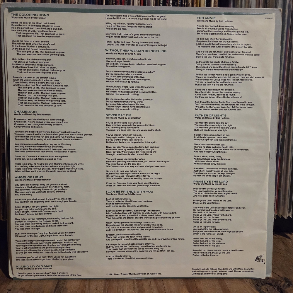 Vintage Petra 'Never Say Die' Vinyl Record 1981 - Picture 4 of 5